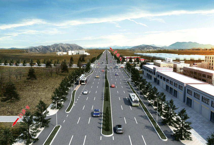 拉萨市西环线堆龙大道段